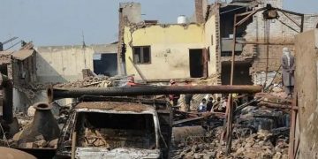 पाकिस्तानको फैसलाबाद कारखाना विस्फोटमा मृत्यु हुनेको संख्या २० पुग्यो