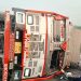 गोलबजारमा स्याउ लोड गरिएको ट्रक दुर्घटना, चालक घाइते